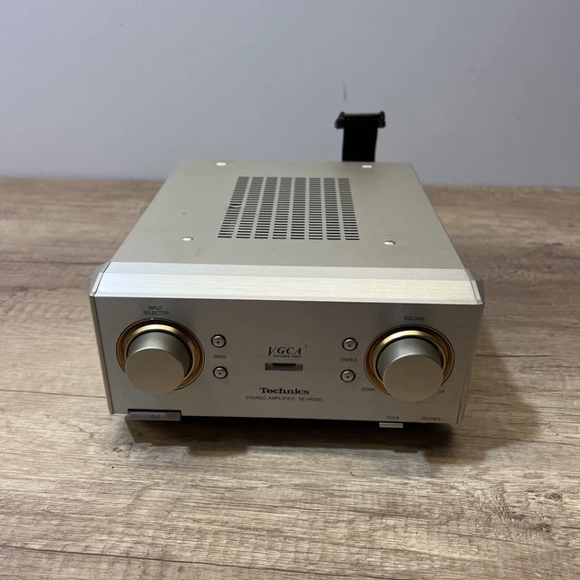 TECHNICS SE-HD350 STEREO Amplifier Silver Stack System Unit fully ...