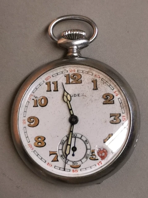 Montre De Poche Mécanique Automatique Vintage – Style Steampunk, Alliage Doré