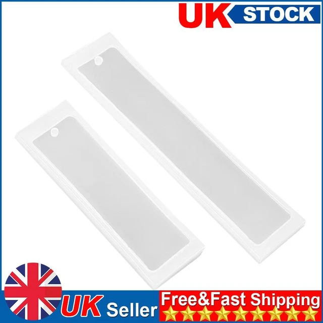 Rectangle Silicone Mold Bookmark Jewelry Keychain Molds Pendant DIY Making Mold