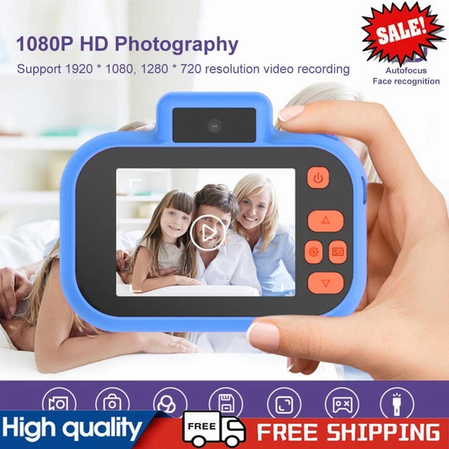 CARTOON KID CAMERA 2 inch IPS Screen Digital Photo Camera with 32G Card ...