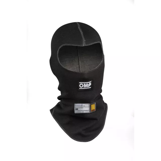 OMP FIRST MY22 Balaclava Black (FIA) - M/L