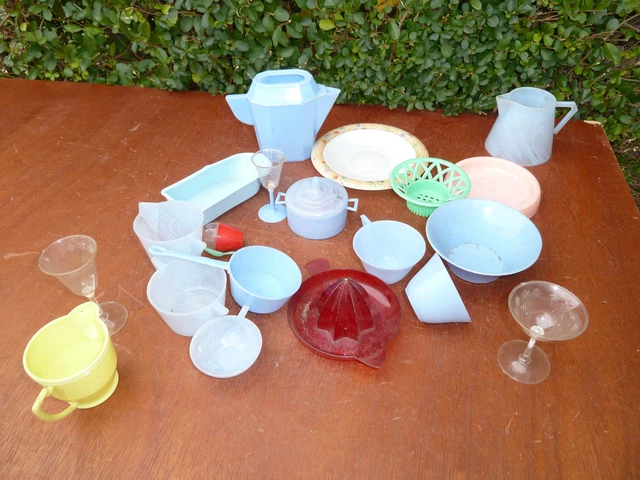 ANCIEN JOUET DINETTE Menagere Gege Poupee En Plastique