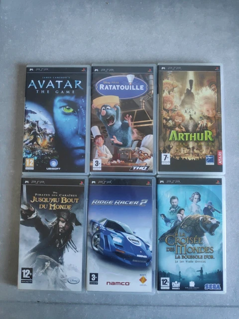 Lot De 6 Jeux PlayStation Portable (PSP) - USA - Neufs Sous Blister