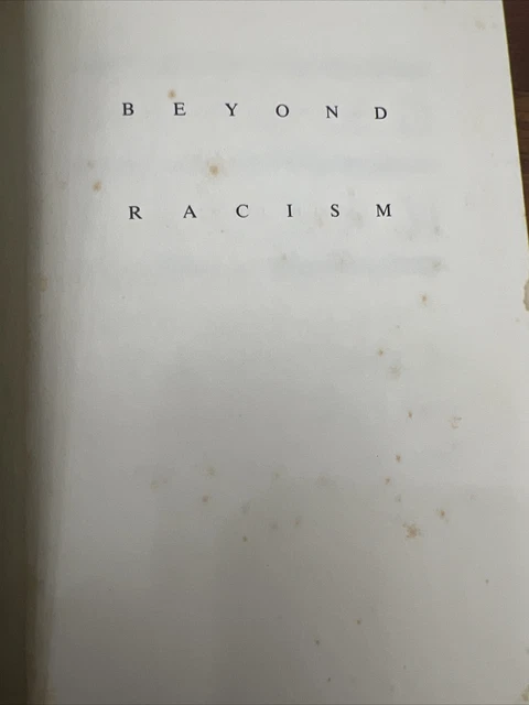 Beyond Racism Whitney M Young, Jr