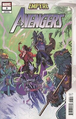 Empyre Avengers #3 Medina Variant Vf/Nm Marvel Comics 2020 Hohc