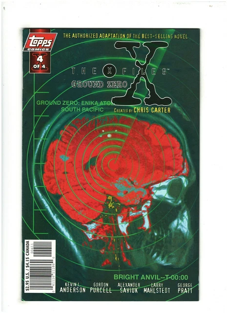 The X-Files Ground Zero #4 VF+ 8.5 Topps Comics 1997