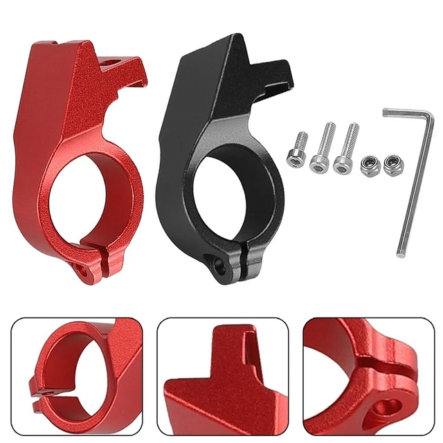 Guidon élévateur Azonic Double Wall Aluminium 25,4 Mm - Noir/rouge/blanc - Occasion VTT