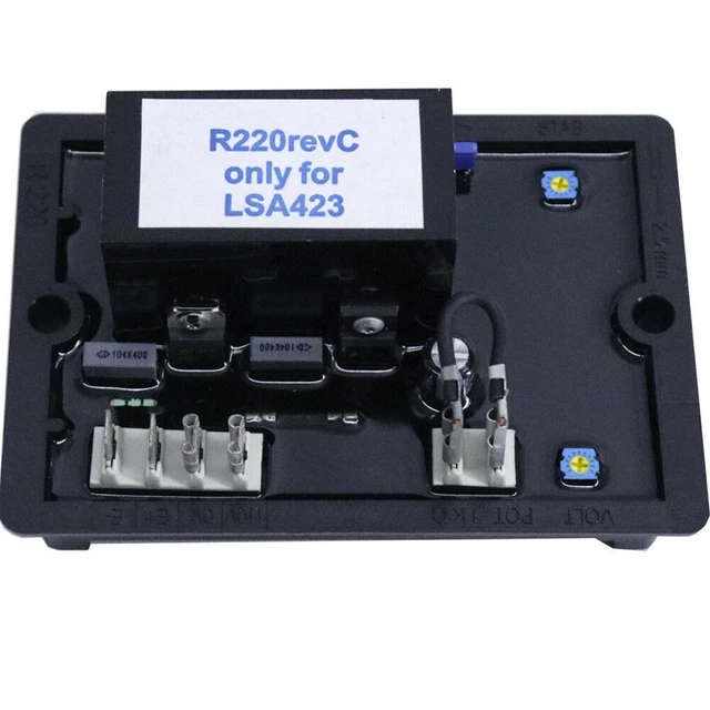 Regolatore di Tensione Alternatore R220 Somer Parti Attrezzi Attrezzatura
