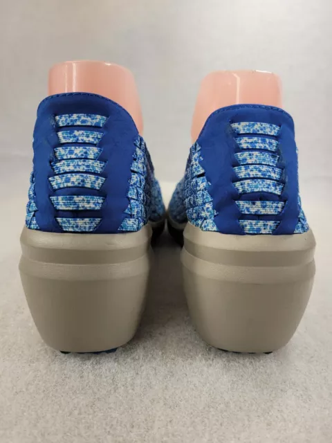 Bare Traps Women KassieSky Blue Slip On Wedge Mary Jane Heels  BTS16  8.5 M 3