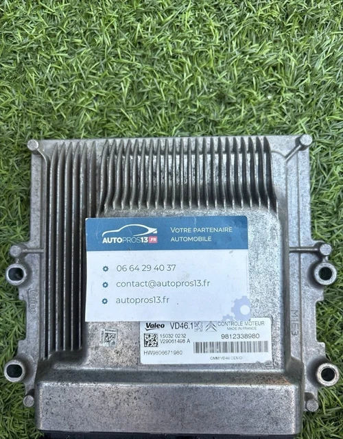 Calculateur Moteur ECU Peugeot Citroën - Réf HW9806671980 / V29084643A - Occasion - À Décoder