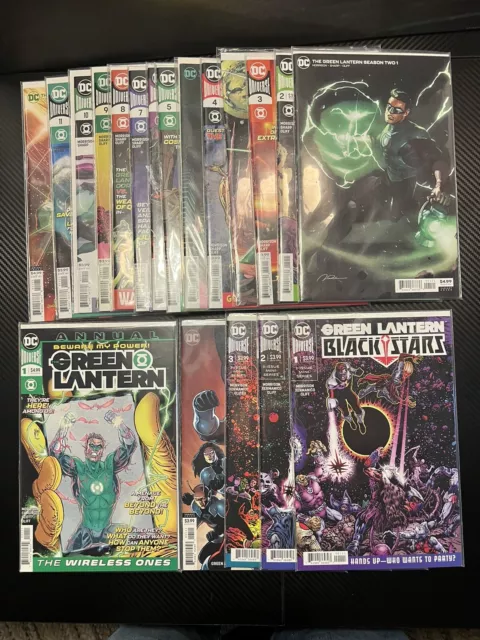 Green Lantern Season 2 #1-12 Plus 5 More Green Lantern Books L@@K NM 🔥🔥