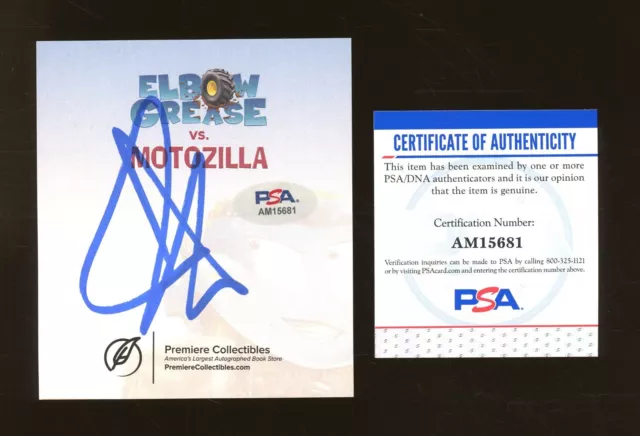 John Cena WWE Wrestling Signed Bookplate AUTO PSA/DNA COA