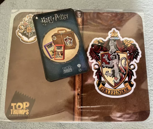 Harry Potter Gryffindor Top Trumps Card Game Collectors Tin