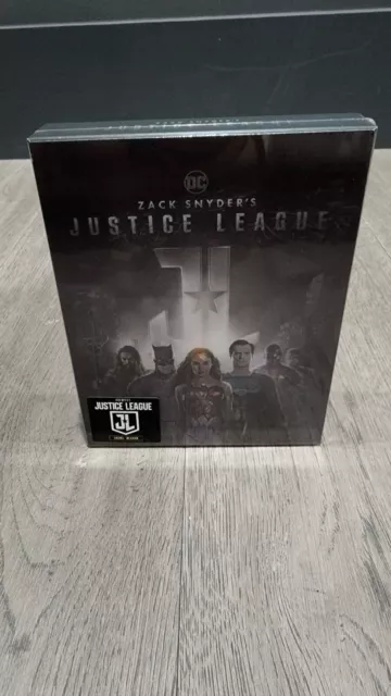 Zack Snyder's Justice League HDZeta Double Lenticular 4K Steelbook Bluray