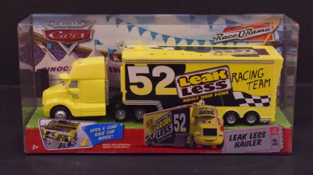 Leak Less Race Team #52 Hauler Disney Pixar Cars