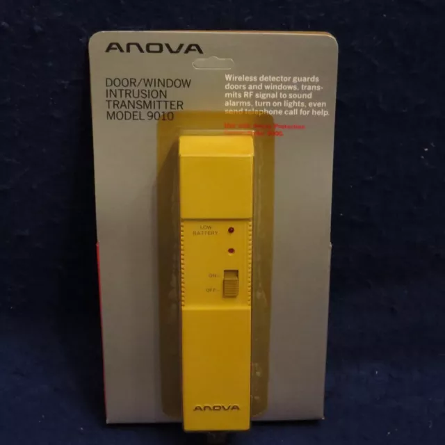 Anova Home Alarm Security System Door/Window Intrusion Transmitter 9010 For 9000