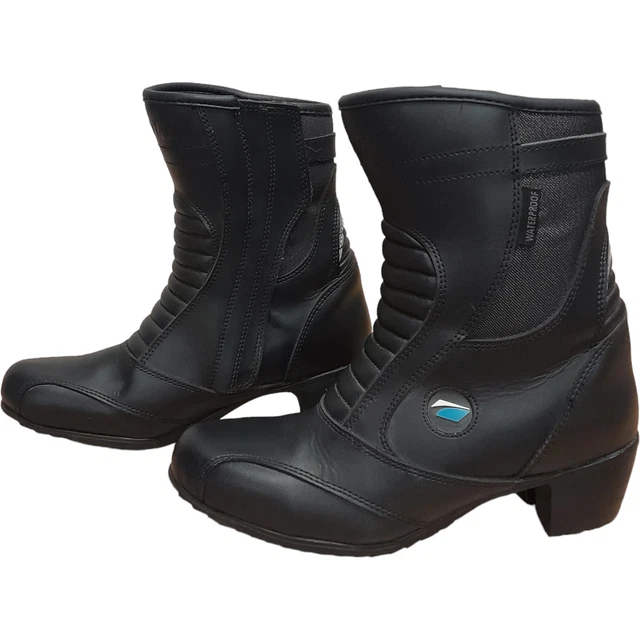 Spada Leder Motorradstiefel kurze Absätze Stiefel 7/41