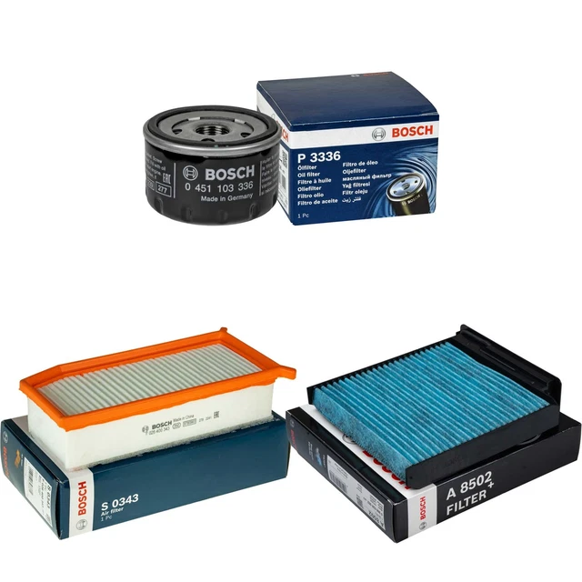 Filtre à Air Auto Bosch S0412 (référence F026400412) - Haute Capacité De Filtration, Conforme Pièces D'origine - Pour Moteur Essence Ou Diesel