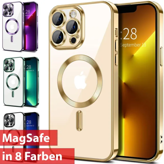MagSafe Hülle für iPhone 14 13 12 11 Pro Max  Schutz Bumper Magnet Case Cover
