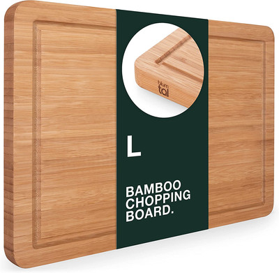 43x28x2cm Tagliere Grande Tagliere da Cucina Professionale Fabbricato in Europa Tagliere in Legno 100% Naturale Antibatterico 