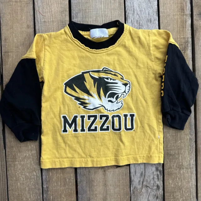 Mizzou Missouri Tigers Kids Toddler T-Shirt Size 3T