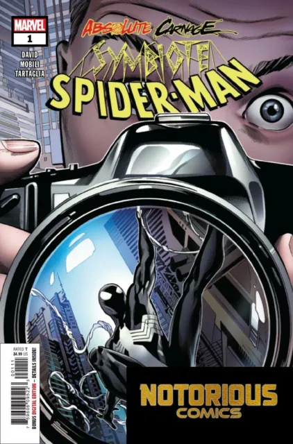 Absolute Carnage Symbiote Spider-Man #1 Marvel Comics 1st Print _EXCELSIOR BIN