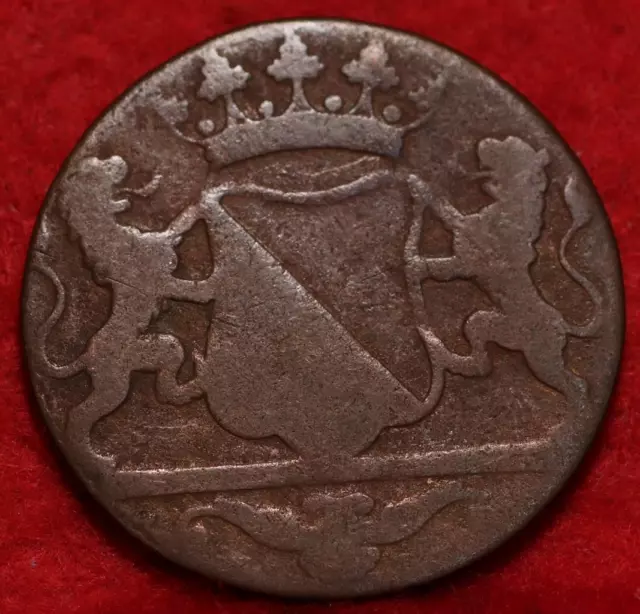 1790 Netherlands Indies VOC Duit Foreign Coin