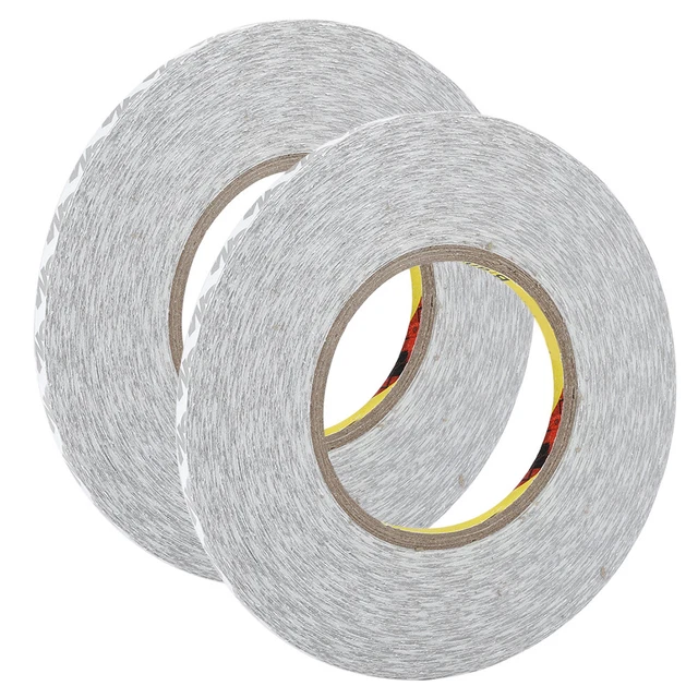 (White Double-Sided Tape 5mm) Ruban Adhésif Double Face