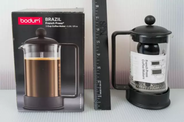 BODUM Brésil 3 Tasse, 355ml Français Presse Cafetière