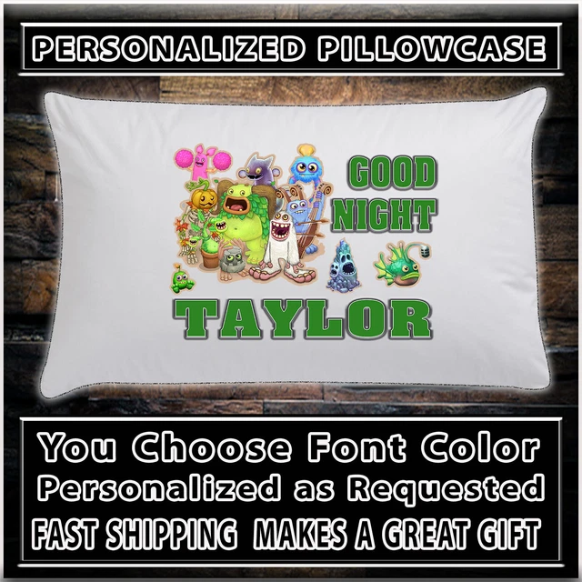 My Singing Monsters Pillowcase Bedroom Merchandise Custom Pillow Case Decor Gift