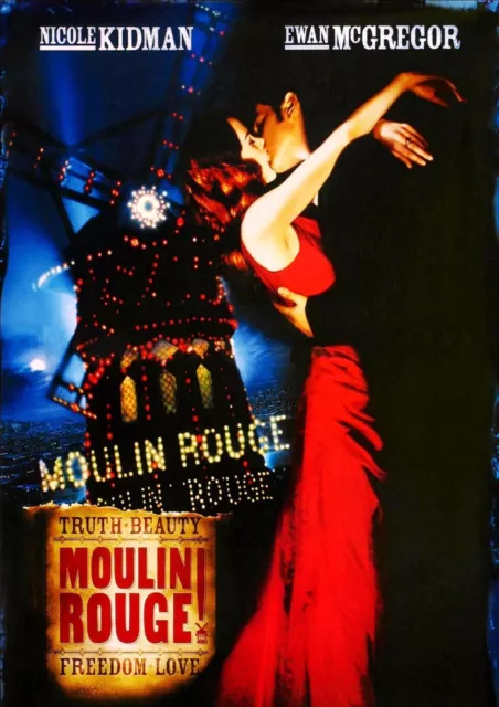 Moulin Rouge Movie Poster A1 A2 A3