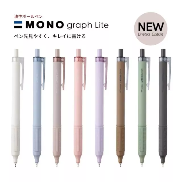 Tombow Mono Graph Lite Mechanical Pencil - 0.5 mm - Full Black