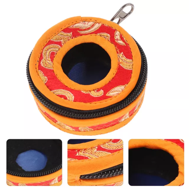 Confezioni piatti dito cotone ciotola tibetana a forma di campana