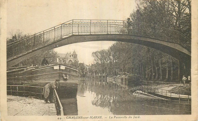 51 Chalons-Sur-Marne Passerelle Du Jard