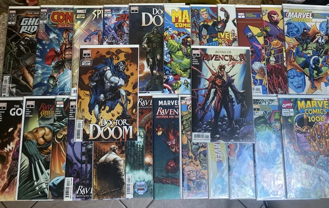 Marvel  Lot (25 Books) 2099, History Of Universe. Ruins Of Ravencroft Carnage 1