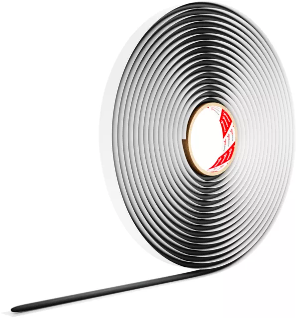 BUTYLRUNDSCHNUR (AB 1,25€/M) Schwarz 8 mm x 6 m. Dichtungsband