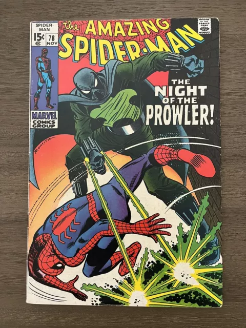 Amazing Spider-Man #78 - 1969 - First Appearance of The Prowler