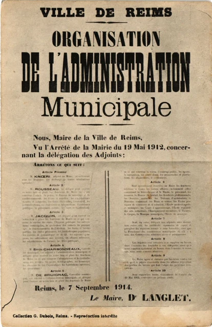 CPA AK Militaire Ville de Reims (362009)