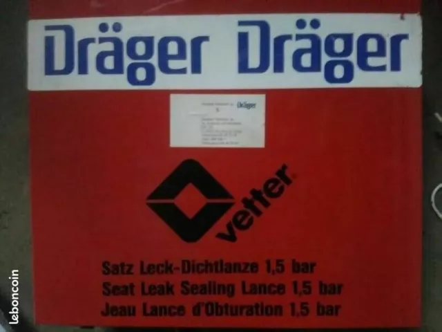 Dräger Vetter Coffret Jeu Lances d'Obturation 1,5 bar