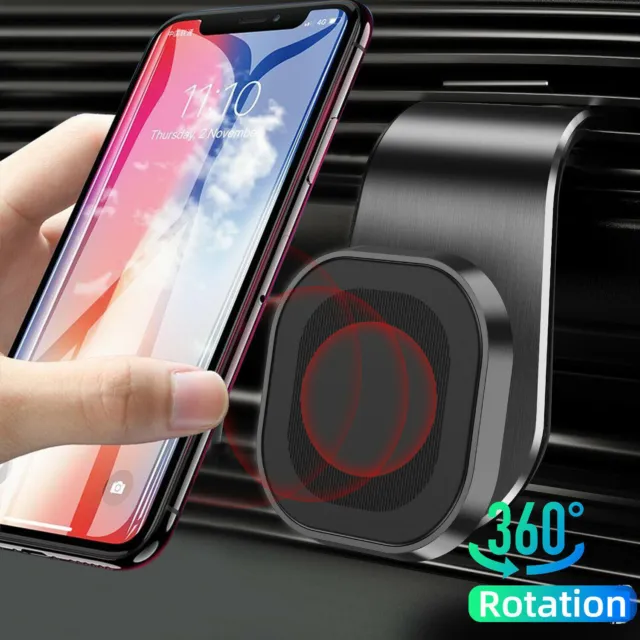 Magnetic Car Mobile Phone Holder Air Vent Mount Universal Dashboard Rotating 360