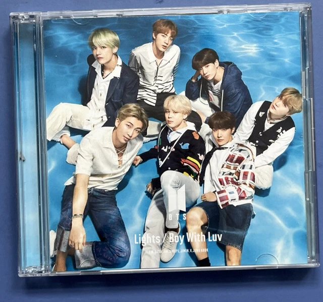 BTS LIGHTS/BOY WITH Luv CD + DVD Japan Limited Album Ver B Making of