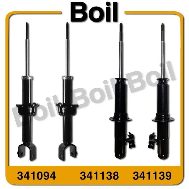 92 95 Honda Civic Boil Front & Rear Shocks Struts Absorber Lifetime