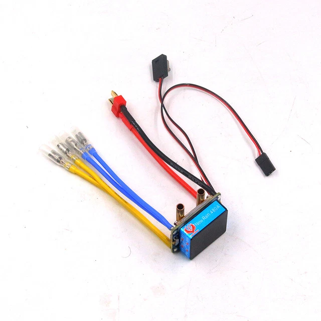 For 1/10 RC Boat Dual Motor 480A Waterproof Brushed ESC Speed Controller