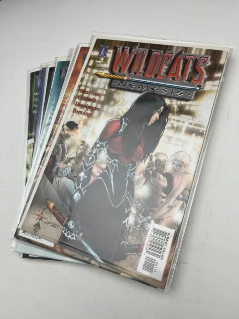 Wildcats Nemesis #1-9 (Complete 2005 WildStorm Series) Full Lot set run 🦝