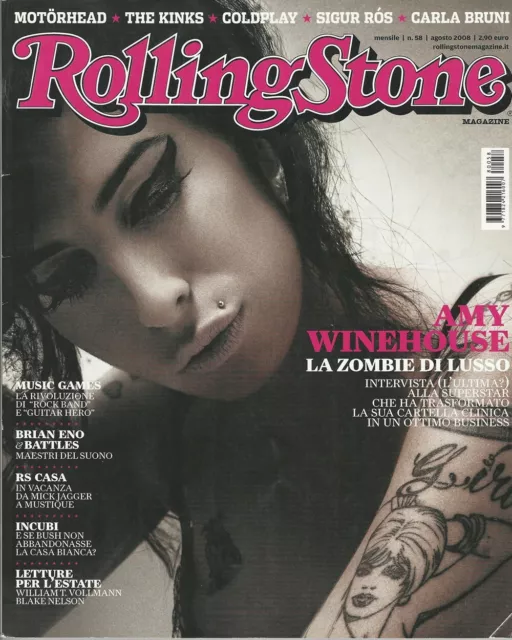 ROLLING STONE AMY WINEHOUSE FRONT COVER 11x14 GLOSSY PHOTO
