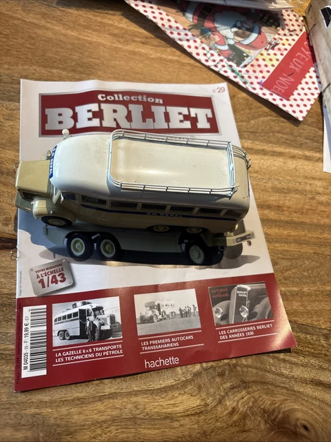 COLLECTION BERLIET - AUTOCAR PLA 5 CS - TRANSPORTS BENNE FRERES ST CERE