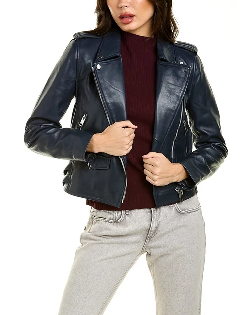 Walter Baker Liz Leather Jacket Women's  Xl