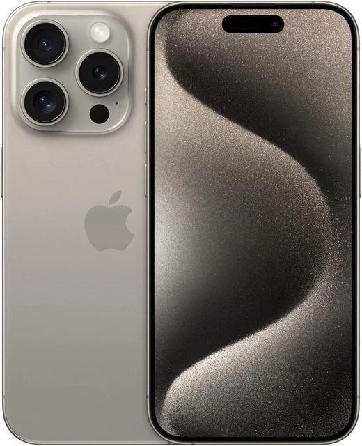Châssis Intermédiaire Aftermarket (PIEC) Apple iPhone 15 Pro Titane Naturel
