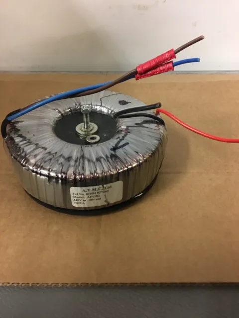 A.T.M.C Toroidal Transformer  300VA  240v  Primary 30VAC output