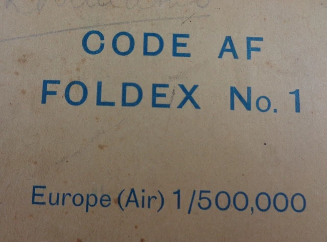 SET OF WW2 RAF maps of EUROPE known as 